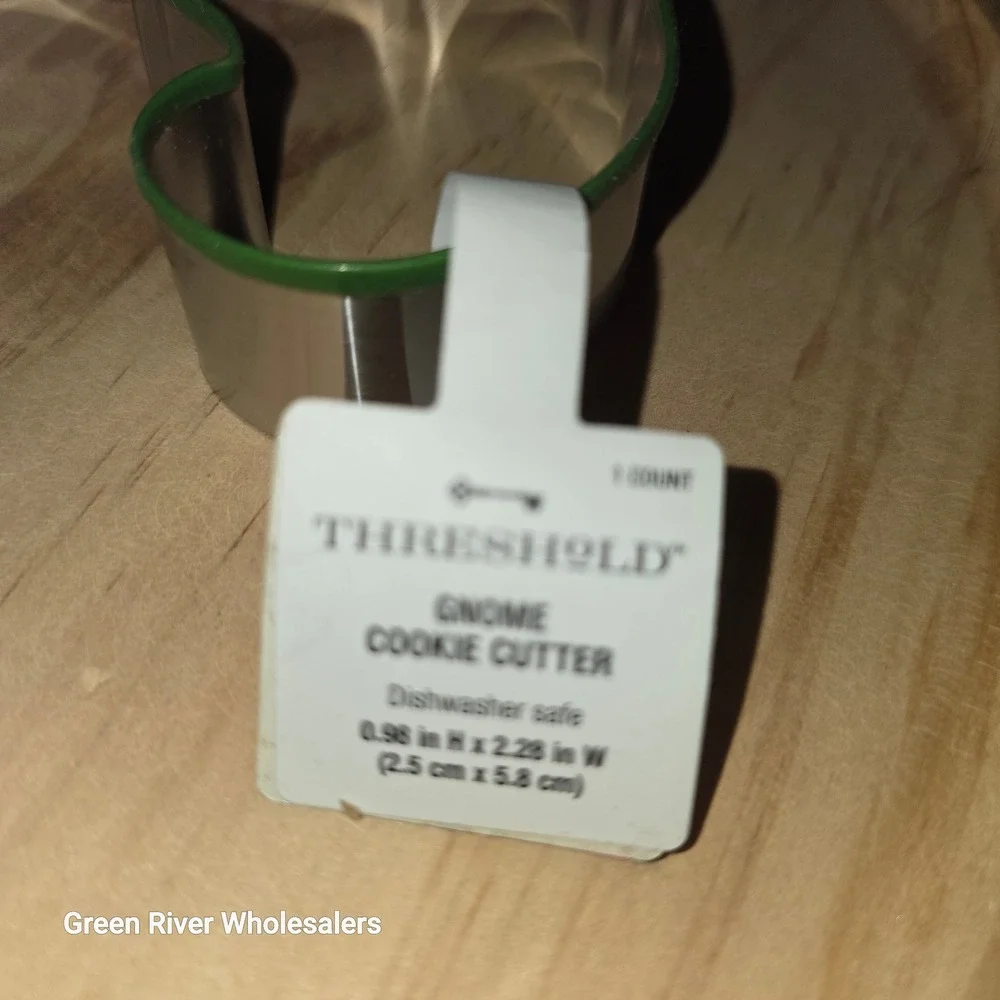 Threshold Gnome and Llama Cookie Cutter‎ Set 3 Piece Metal Baking Fun